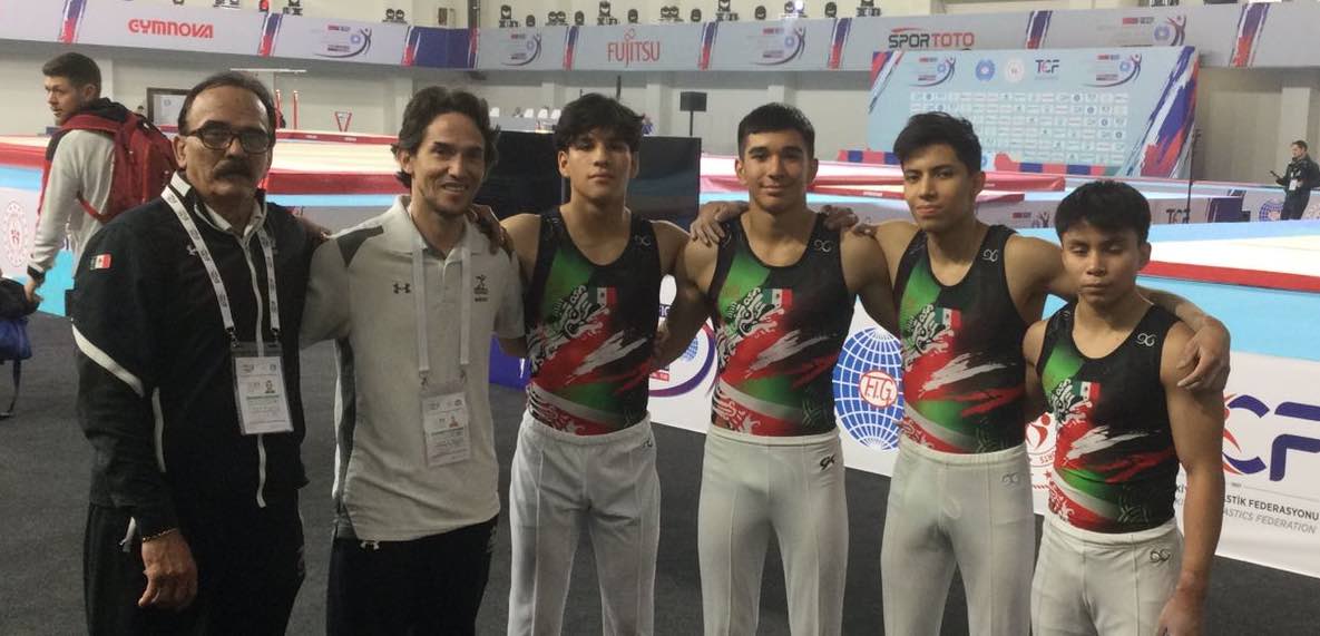 Clasifica equipo mexicano de gimnasia al Campeonato Mundial 2023